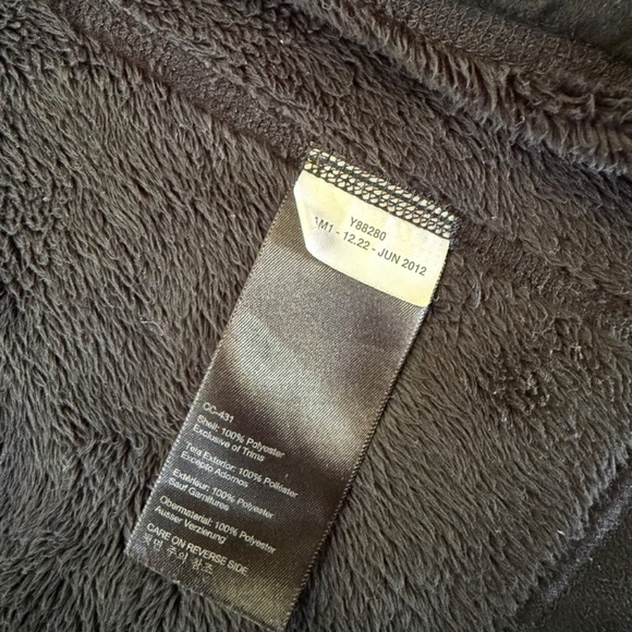 Marmot Lakeside Hooded Fleece Lined Full Zip Jacket Black Women's Medium - Picture 7 of 8